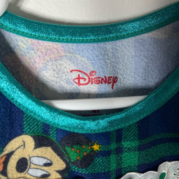 Disney Mickey Mouse Kids Nightgown- Blue and Green - Picture 3 of 7